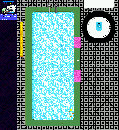 Thumbnail for a map of Bathtub Burnoff for the Genesis game Micro Machines 2: Turbo Tournament.