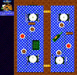 Thumbnail for a map of Cob Challenge for the Genesis game Micro Machines 2: Turbo Tournament.