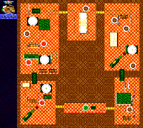 Thumbnail for a map of Jelly Jitters for the Genesis game Micro Machines 2: Turbo Tournament.