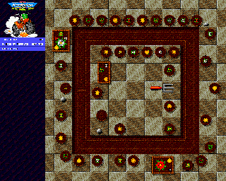 Thumbnail for a map of Training Camp for the Genesis game Micro Machines 2: Turbo Tournament.