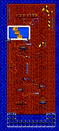 Thumbnail for a map of Science Lab for the Genesis game Micro Machines: Turbo Tournament '96.