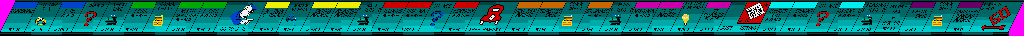 Thumbnail for a map of Board for the Genesis game Monopoly.