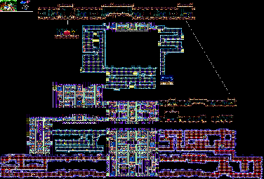 Thumbnail for a map of Sky Castle for the Genesis game Monster World IV.