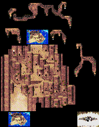 Thumbnail for a map of Canyon 1 for the Genesis game Pier Solar And The Great Architects.