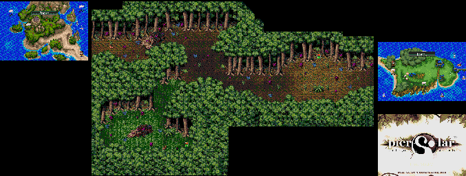 Thumbnail for a map of Forest (B) for the Genesis game Pier Solar And The Great Architects.