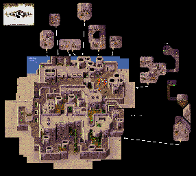 Thumbnail for a map of Katsa Village for the Genesis game Pier Solar And The Great Architects.