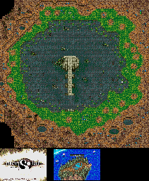 Thumbnail for a map of The Lake for the Genesis game Pier Solar And The Great Architects.