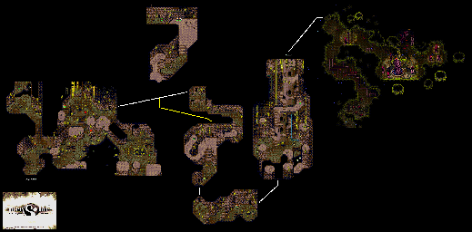 Thumbnail for a map of Reja Cave for the Genesis game Pier Solar And The Great Architects.