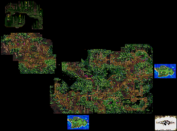 Thumbnail for a map of Reja Forest for the Genesis game Pier Solar And The Great Architects.