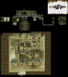 Thumbnail for a map of Ruin Town for the Genesis game Pier Solar And The Great Architects.