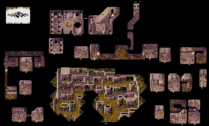 Thumbnail for a map of Teusa for the Genesis game Pier Solar And The Great Architects.