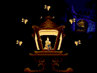 Thumbnail for a map of Level 2: Lampside Seating for the Genesis game Pinocchio.