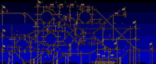 Thumbnail for a map of Level 4: Pleasure Island B for the Genesis game Pinocchio.