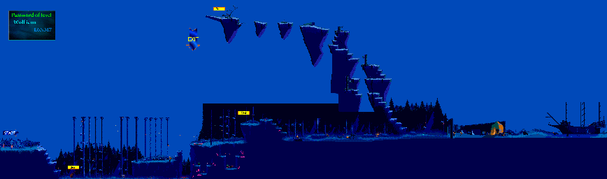 Thumbnail for a map of Level 3 for the Genesis game Pocahontas.