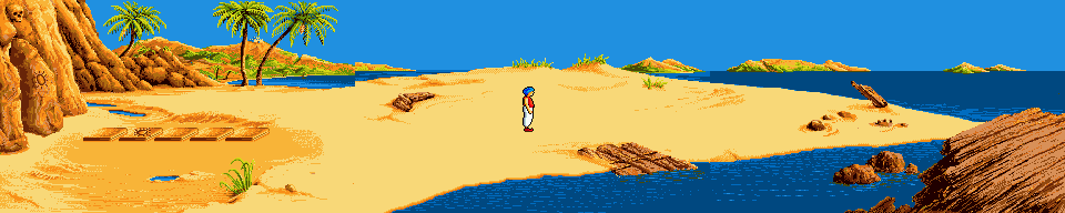 Thumbnail for a map of Level 02 for the Genesis game Prince Of Persia 2.