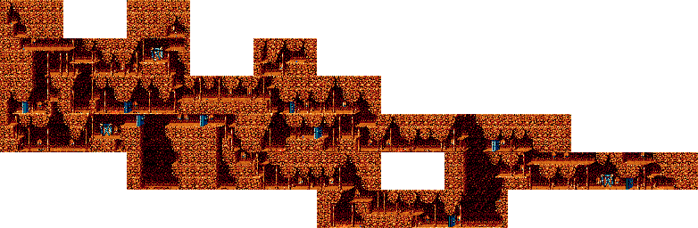 Thumbnail for a map of Level 03 for the Genesis game Prince Of Persia 2.