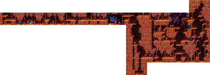 Thumbnail for a map of Level 05 for the Genesis game Prince Of Persia 2.