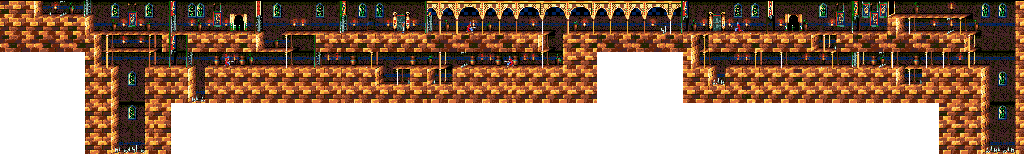 Thumbnail for a map of Level 04 for the Genesis game Prince Of Persia.