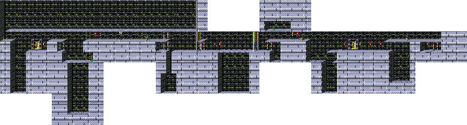 Thumbnail for a map of Level 11 for the Genesis game Prince Of Persia.