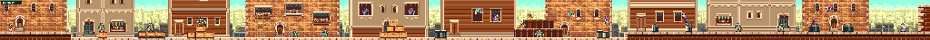 Thumbnail for a map of Duckburg Part 1 (Unmarked) for the Genesis game QuackShot: Starring Donald Duck.