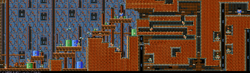 Thumbnail for a map of Hideout Part 4 for the Genesis game QuackShot: Starring Donald Duck.