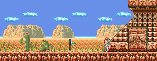 Thumbnail for a map of Mexico Part 3 (Unmarked) for the Genesis game QuackShot: Starring Donald Duck.