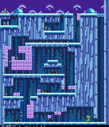 Thumbnail for a map of South Pole Part 4 for the Genesis game QuackShot: Starring Donald Duck.