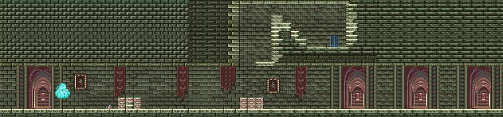 Thumbnail for a map of Transylvania Part 4 (Unmarked) for the Genesis game QuackShot: Starring Donald Duck.