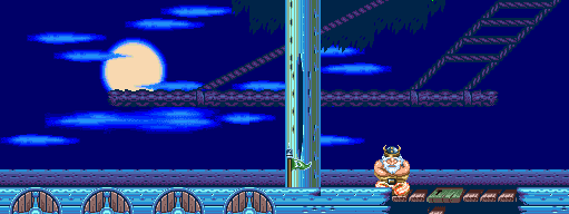 Thumbnail for a map of Viking Ship Part 3 (Unmarked) for the Genesis game QuackShot: Starring Donald Duck.