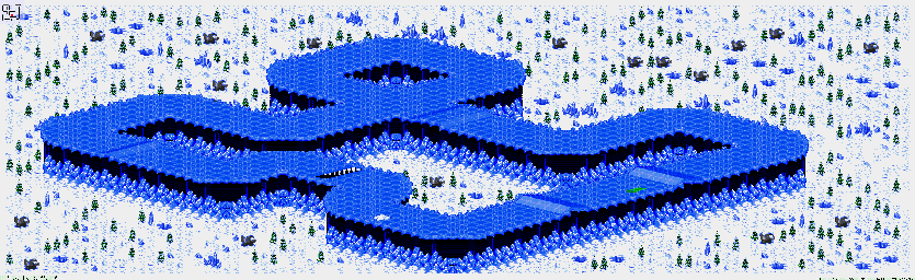 Thumbnail for a map of Nho - Division A Track 6 for the Genesis game Rock N' Roll Racing.