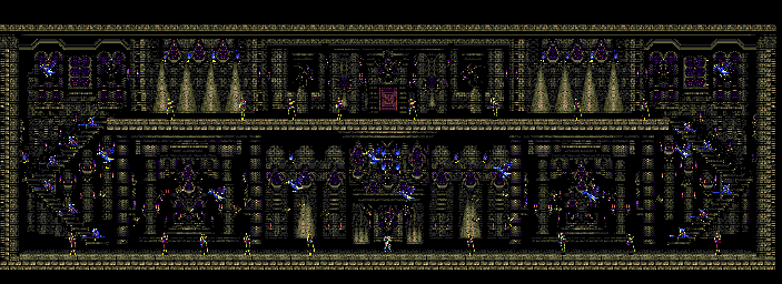 Thumbnail for a map of Chapter 10 for the Genesis game Saint Sword.
