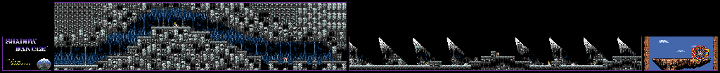 Thumbnail for a map of Rd 4: In The Darkness for the Genesis game Shadow Dancer.