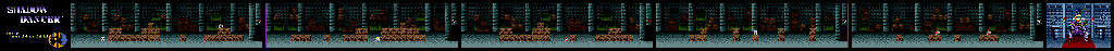 Thumbnail for a map of Rd 5: Union Lizard for the Genesis game Shadow Dancer.