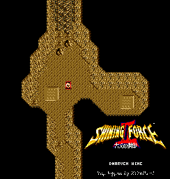 Thumbnail for a map of Dwarven Mine for the Genesis game Shining Force II.