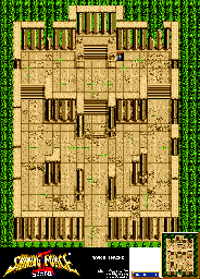 Thumbnail for a map of Taros Shrine for the Genesis game Shining Force II.