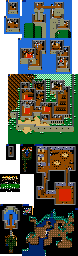 Thumbnail for a map of Chapter 2: Spirit Of The Holy Spring Anri for the Genesis game Shining Force: The Legacy Of Great Intention.