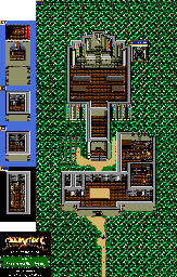 Thumbnail for a map of Chapter 2: Spirit Of The Holy Spring Shade Abbey for the Genesis game Shining Force: The Legacy Of Great Intention.