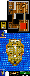 Thumbnail for a map of Chapter 5: Gateway To The Hidden Shrine Ship for the Genesis game Shining Force: The Legacy Of Great Intention.