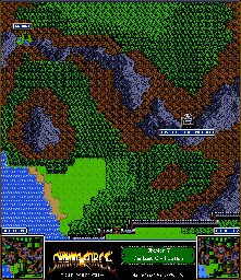 Thumbnail for a map of Chapter 7: Lost Civilization for the Genesis game Shining Force: The Legacy Of Great Intention.