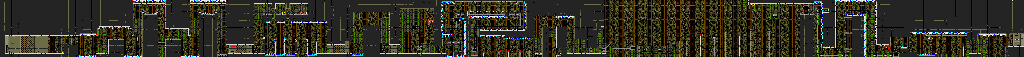 Thumbnail for a map of Round 7-4 for the Genesis game Shinobi III: Return Of The Ninja Master.