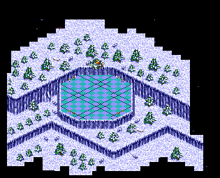 Thumbnail for a map of Diamond Dust Zone Act 3 for the Genesis game Sonic 3D Blast.