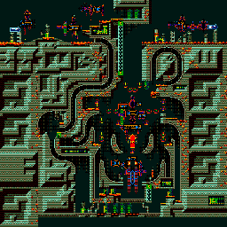 Thumbnail for a map of Collision Chaos: Zone 3 Bad Future for the Genesis game Sonic The Hedgehog CD.