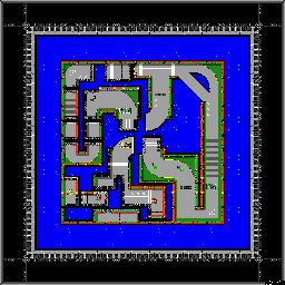 Thumbnail for a map of Special Stage 3 for the Genesis game Sonic The Hedgehog CD.