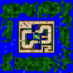Thumbnail for a map of Special Stage 4 for the Genesis game Sonic The Hedgehog CD.