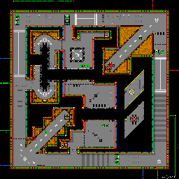 Thumbnail for a map of Special Stage 5 for the Genesis game Sonic The Hedgehog CD.