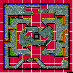 Thumbnail for a map of Special Stage 7 for the Genesis game Sonic The Hedgehog CD.