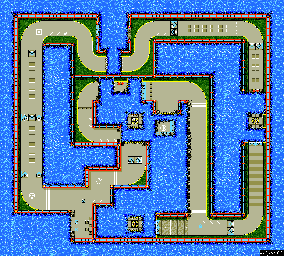 Thumbnail for a map of Special Stage 8 for the Genesis game Sonic The Hedgehog CD.