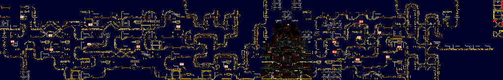 Thumbnail for a map of Stardust Speedway: Zone 2 Present for the Genesis game Sonic The Hedgehog CD.