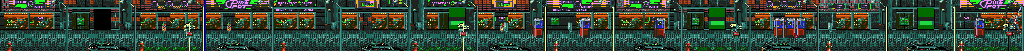 Thumbnail for a map of Round 1 for the Genesis game Streets Of Rage.