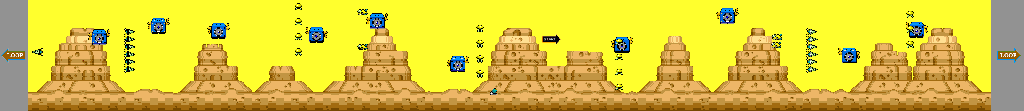 Thumbnail for a map of Grandiuss for the Genesis game Super Fantasy Zone.